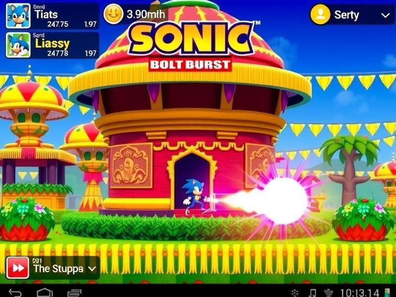 Sonic Bolt Burst Indian festival event
